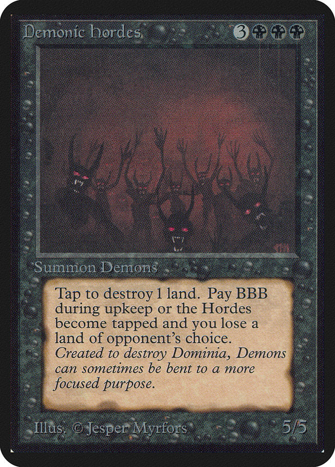 Demonic Hordes [Alpha Edition] | Good Games Morley