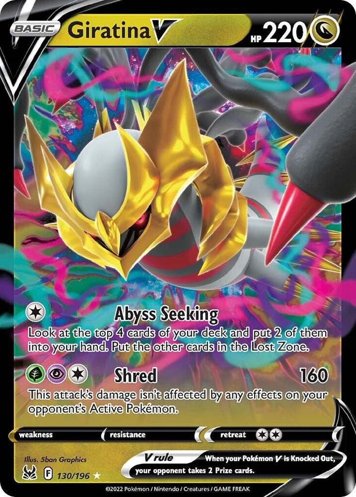 Giratina V 130/196 (SWSH11: Lost Origin)  - Holofoil | Good Games Morley