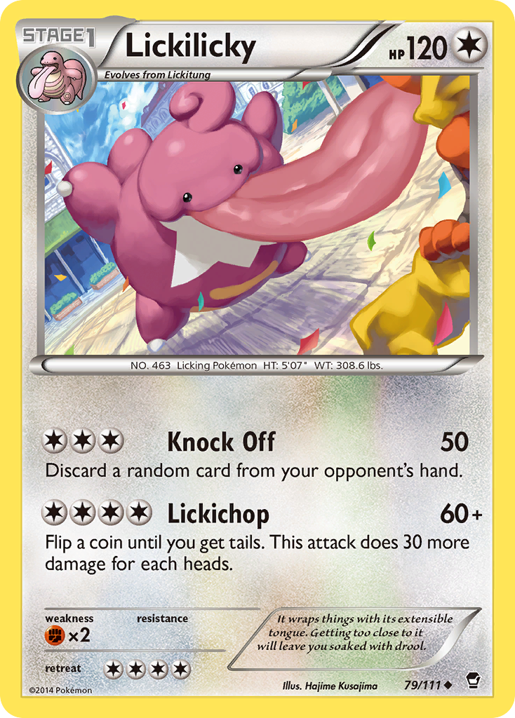 Lickilicky (79/111) [XY: Furious Fists] | Good Games Morley