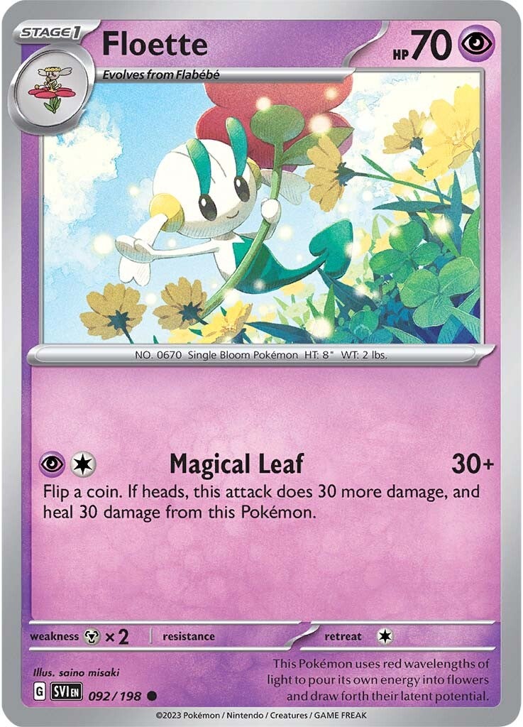 Floette (092/198) [Scarlet & Violet: Base Set] | Good Games Morley