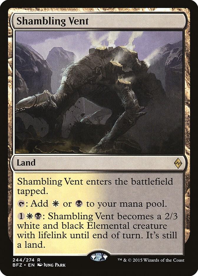 Shambling Vent 244/274 (Battle for Zendikar)  | Good Games Morley