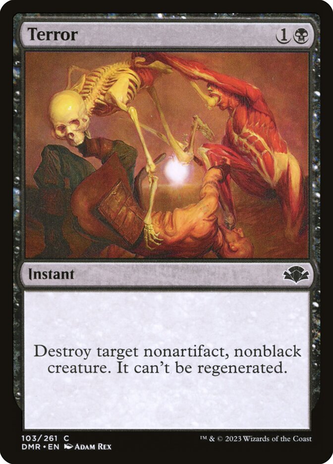 Terror 103/261 (Dominaria Remastered)  - Foil | Good Games Morley