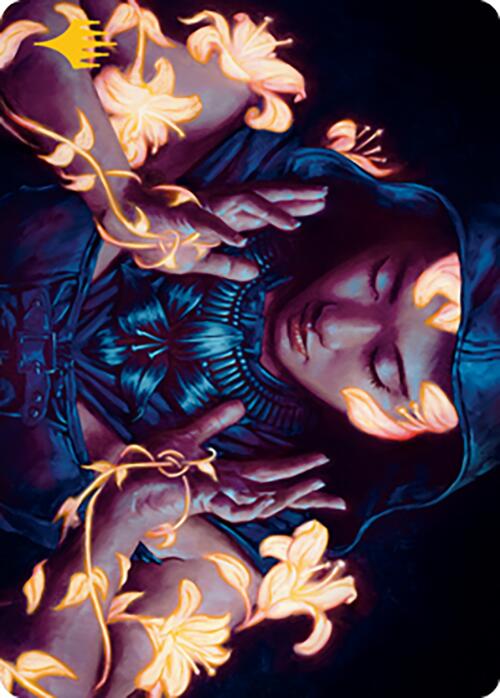 Blossoming Calm Art Card (Gold-Stamped Signature) [Modern Horizons 2 Art Series] | Good Games Morley