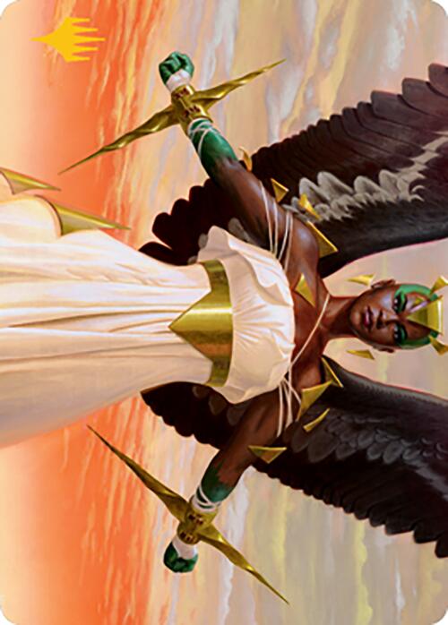 Glorious Enforcer Art Card (Gold-Stamped Signature) [Modern Horizons 2 Art Series] | Good Games Morley