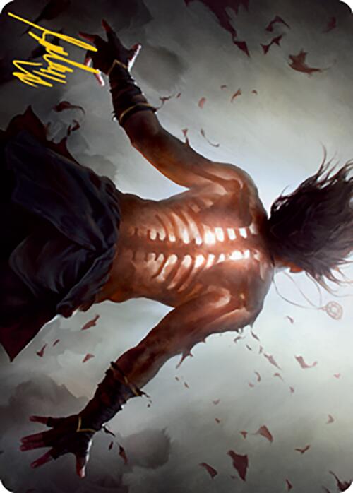 Piercing Rays Art Card (Gold-Stamped Signature) [Modern Horizons 2 Art Series] | Good Games Morley