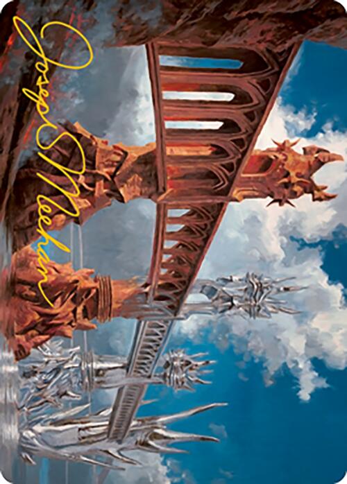 Silverbluff Bridge Art Card (Gold-Stamped Signature) [Modern Horizons 2 Art Series] | Good Games Morley