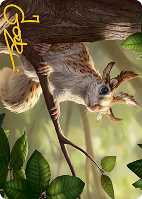 Squirrel Sovereign Art Card (Gold-Stamped Signature) [Modern Horizons 2 Art Series] | Good Games Morley