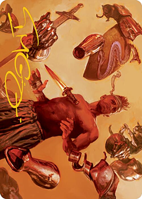 Dress Down Art Card (Gold-Stamped Signature) [Modern Horizons 2 Art Series] | Good Games Morley