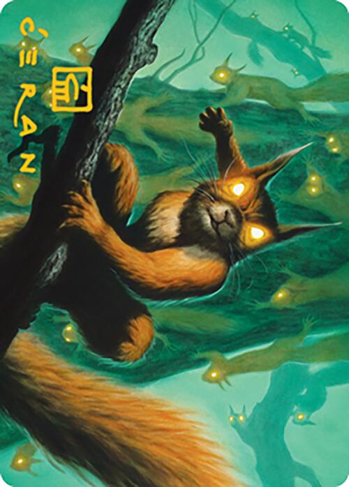 Chatterstorm Art Card (Gold-Stamped Signature) [Modern Horizons 2 Art Series] | Good Games Morley