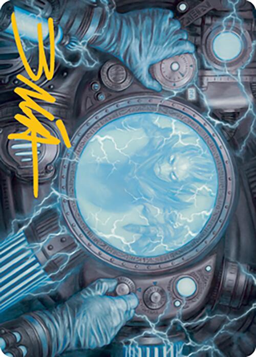 Recalibrate Art Card (Gold-Stamped Signature) [Modern Horizons 2 Art Series] | Good Games Morley