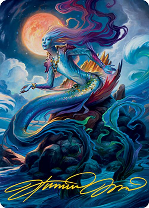 Svyelun of Sea and Sky Art Card (24) (Gold-Stamped Signature) [Modern Horizons 2 Art Series] | Good Games Morley