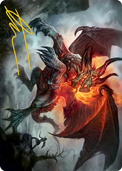 Piru, the Volatile Art Card (Gold-Stamped Signature) [Modern Horizons 2 Art Series] | Good Games Morley