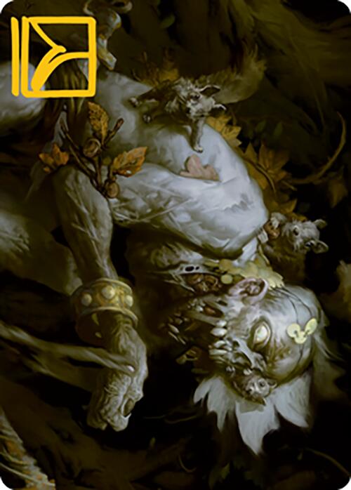 Nested Shambler Art Card (Gold-Stamped Signature) [Modern Horizons 2 Art Series] | Good Games Morley
