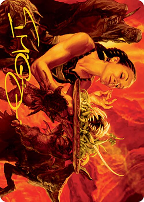 Chef's Kiss Art Card (Gold-Stamped Signature) [Modern Horizons 2 Art Series] | Good Games Morley