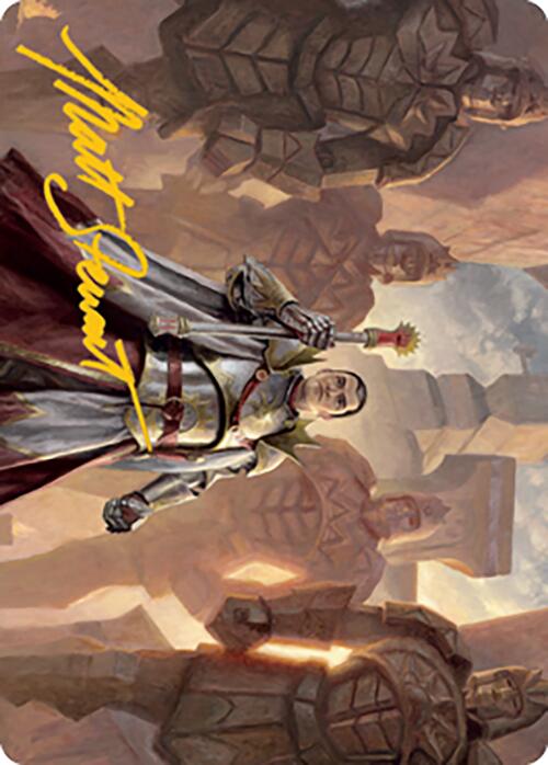 General Ferrous Rokiric Art Card (Gold-Stamped Signature) [Modern Horizons 2 Art Series] | Good Games Morley