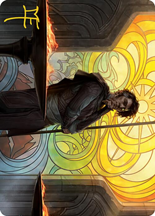 Garth One-Eye Art Card (Gold-Stamped Signature) [Modern Horizons 2 Art Series] | Good Games Morley