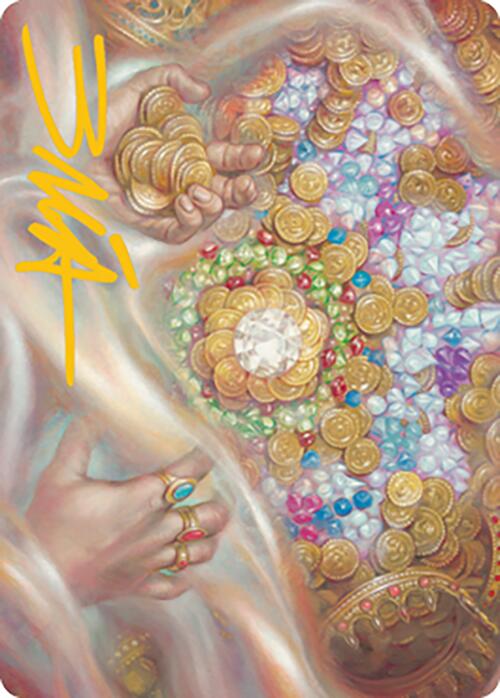 Strike It Rich Art Card (Gold-Stamped Signature) [Modern Horizons 2 Art Series] | Good Games Morley
