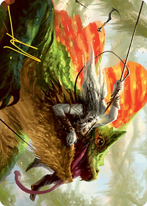 Captured by Lagacs Art Card (Gold-Stamped Signature) [Modern Horizons 2 Art Series] | Good Games Morley