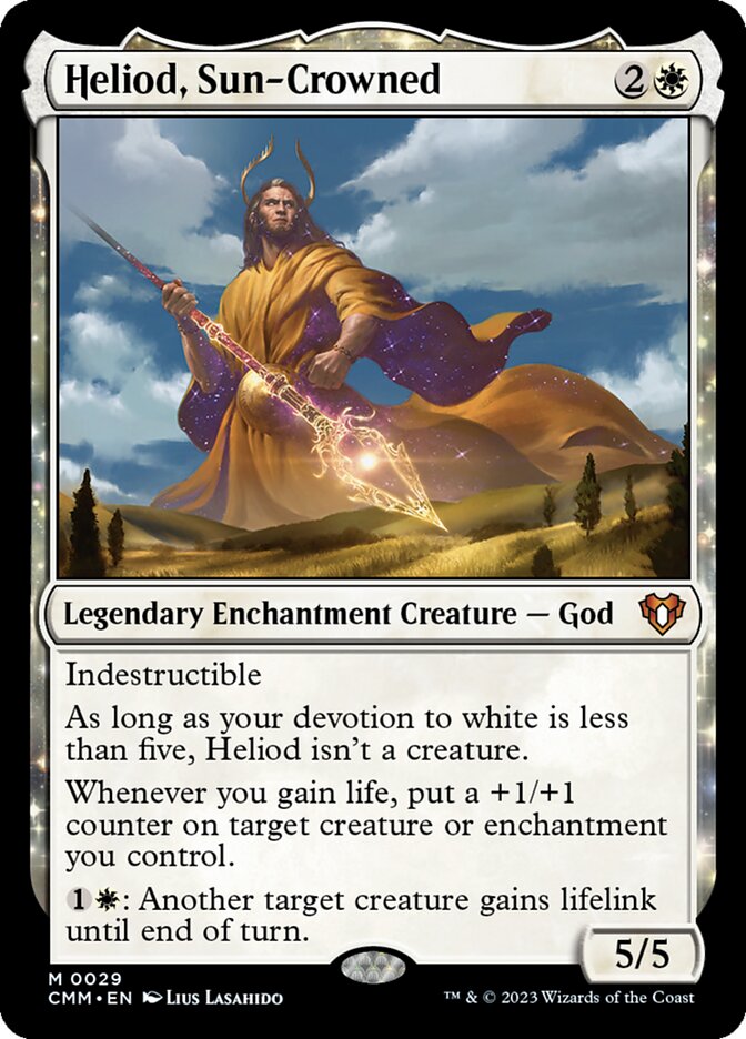 Heliod, Sun-Crowned 29/451 (Commander Masters)  | Good Games Morley