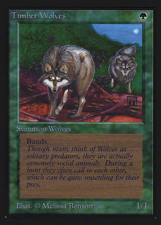 Timber Wolves [International Collectors' Edition] | Good Games Morley