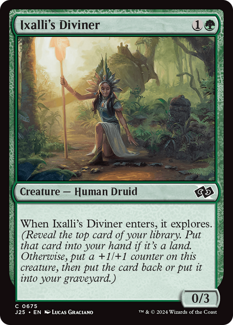 Ixalli's Diviner [Foundations Jumpstart] | Good Games Morley