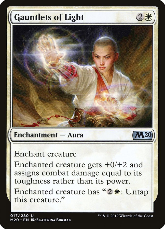 Gauntlets of Light 17/280 (Core Set 2020)  | Good Games Morley