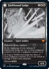 Faithbound Judge // Sinner's Judgment [Innistrad: Double Feature] | Good Games Morley
