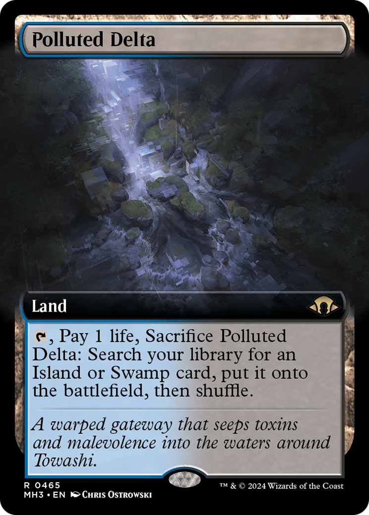 Polluted Delta (Extended Art) [Modern Horizons 3] | Good Games Morley