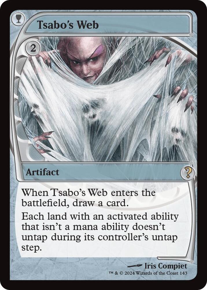 Tsabo's Web 143/390 (Mystery Booster 2)  - Future Sight | Good Games Morley