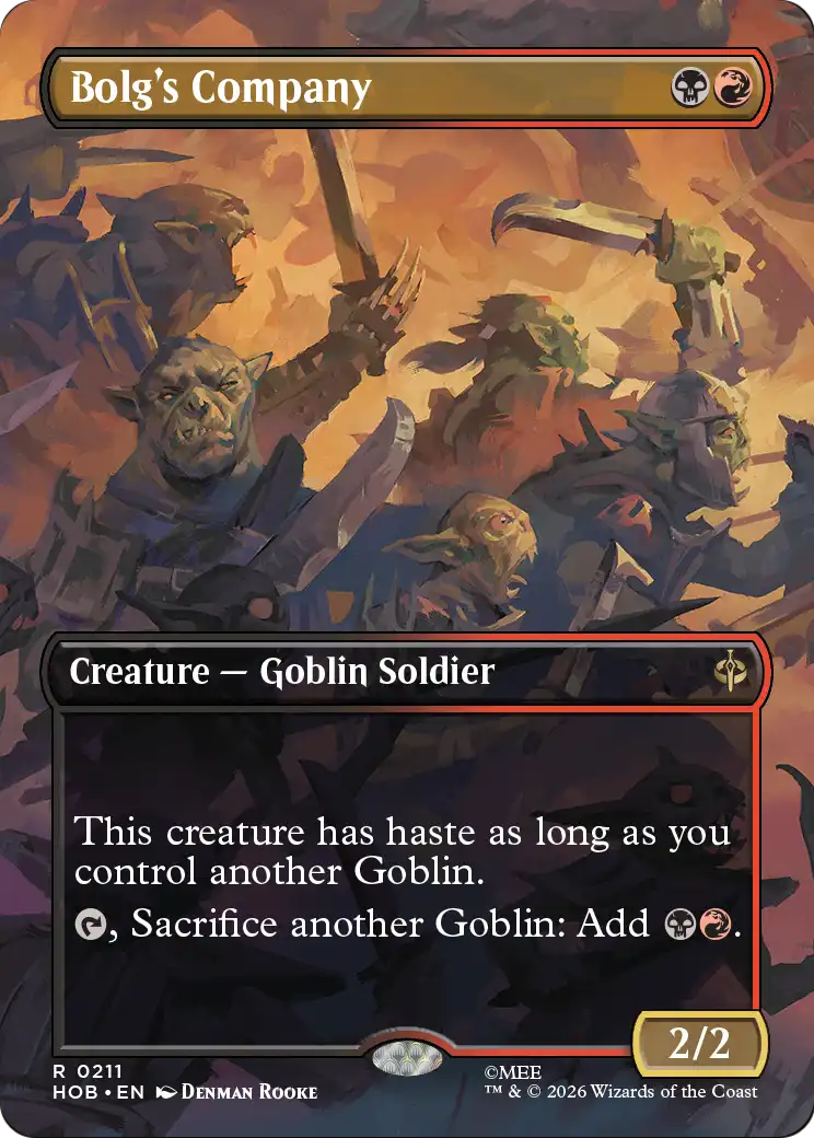 Bolg's Company (Borderless) [The Hobbit] | Good Games Morley