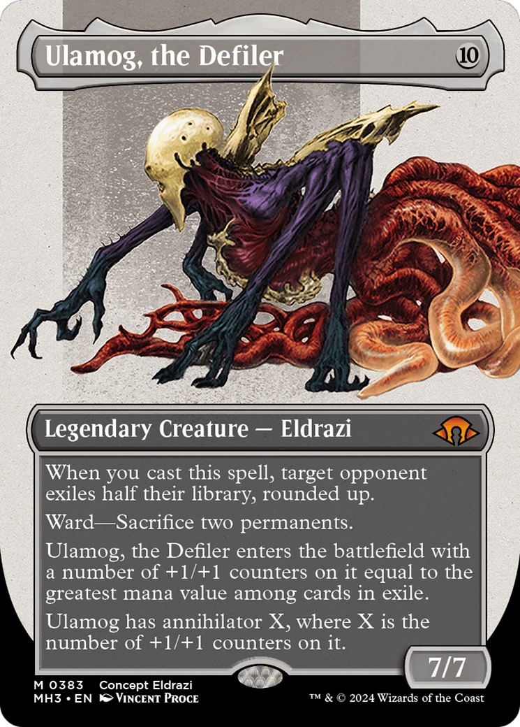 Ulamog, the Defiler (Borderless) [Modern Horizons 3] | Good Games Morley