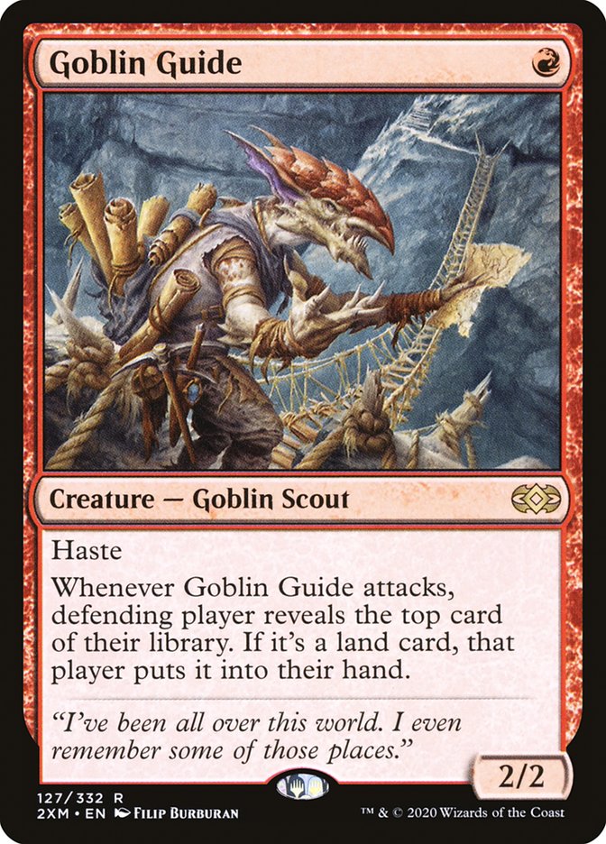 Goblin Guide 127/332 (Double Masters)  | Good Games Morley