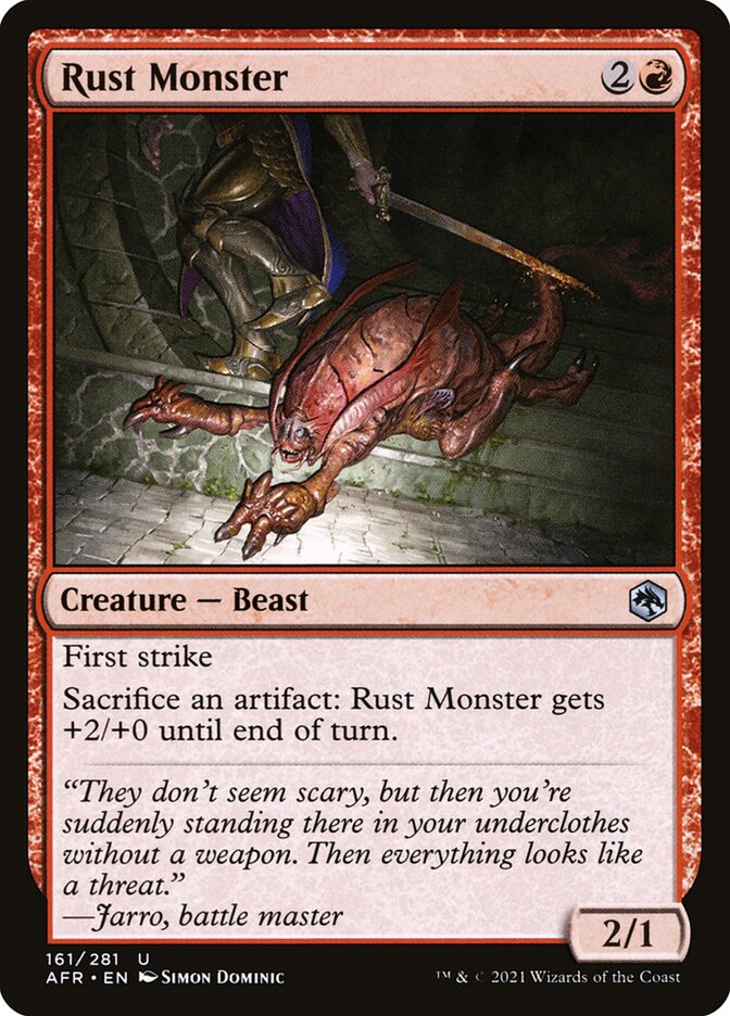 Rust Monster 161 (Adventures in the Forgotten Realms)  | Good Games Morley