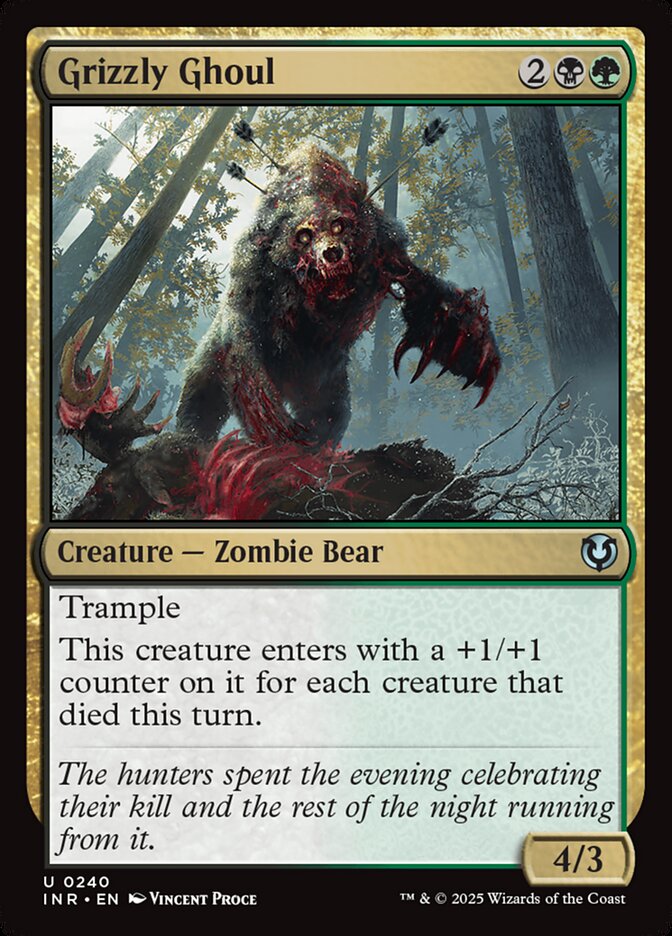 Grizzly Ghoul 240/287 (Innistrad Remastered)  - Foil | Good Games Morley