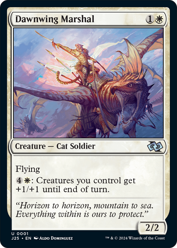 Dawnwing Marshal [Foundations Jumpstart] | Good Games Morley