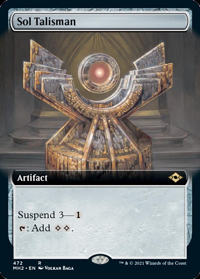 Sol Talisman (Extended Art) [Modern Horizons 2] | Good Games Morley