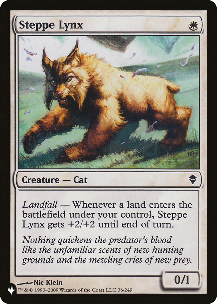 Steppe Lynx [The List] | Good Games Morley