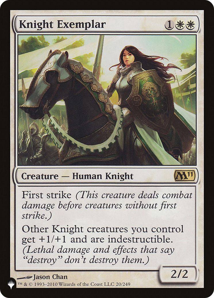 Knight Exemplar (Magic 2011) [The List] | Good Games Morley