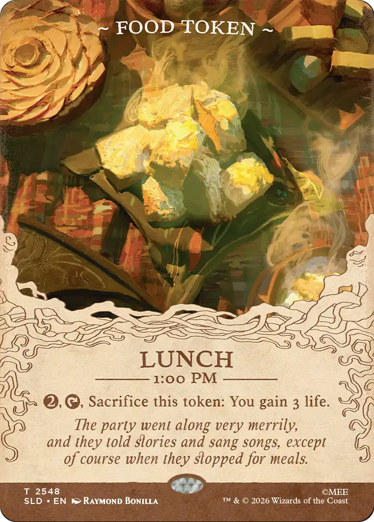 Food Token (2548) [Secret Lair Drop Series] | Good Games Morley