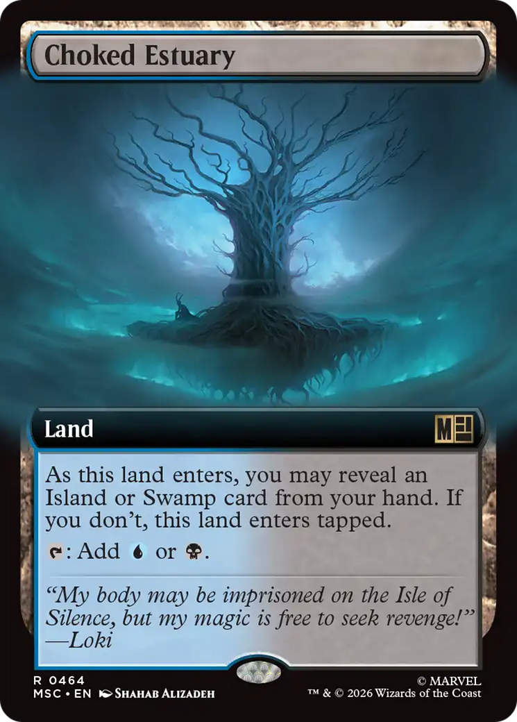 Choked Estuary (Extended Art) [Marvel Super Heroes Commander] | Good Games Morley