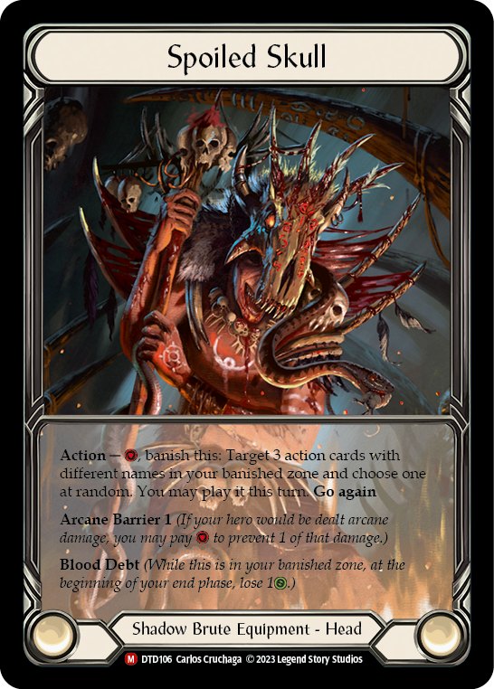 Spoiled Skull (Extended Art) [DTD106] (Dusk Till Dawn)  Cold Foil | Good Games Morley