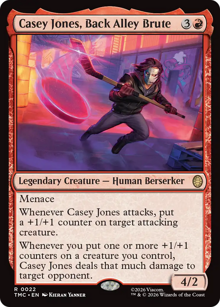 Casey Jones, Back Alley Brute [Teenage Mutant Ninja Turtles Commander] | Good Games Morley