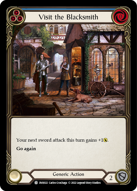 Visit the Blacksmith [DVR022] (Classic Battles: Rhinar vs Dorinthea) | Good Games Morley