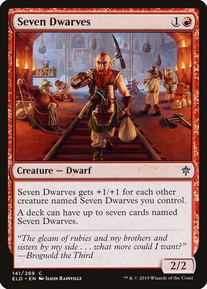 Seven Dwarves 141/269 (Throne of Eldraine)  | Good Games Morley