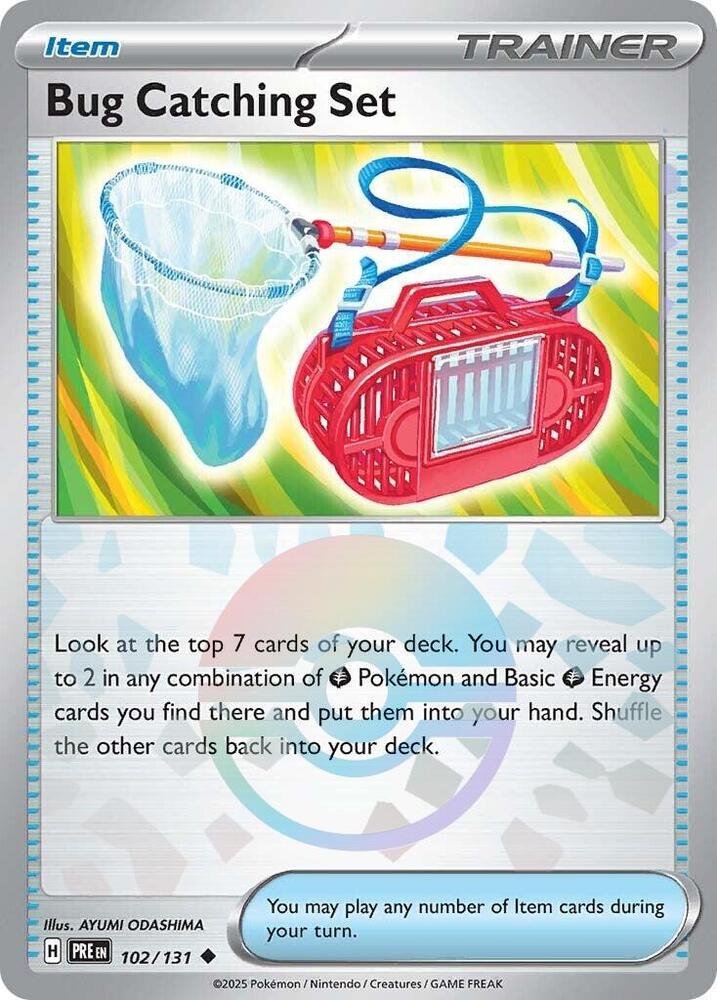 Bug Catching Set 102/131 (SV: Prismatic Evolutions)  - Poke Ball Holofoil | Good Games Morley