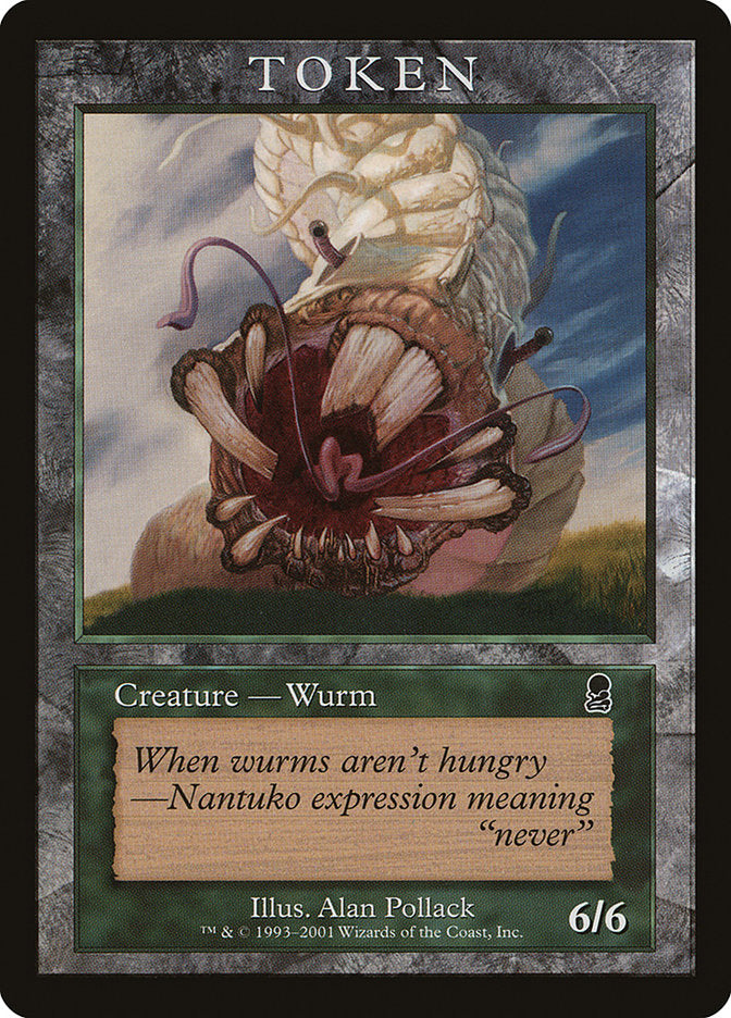Wurm Token [Magic Player Rewards 2002] | Good Games Morley