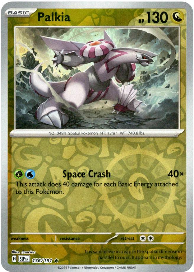 Palkia (136/191) [Scarlet & Violet: Surging Sparks] | Good Games Morley