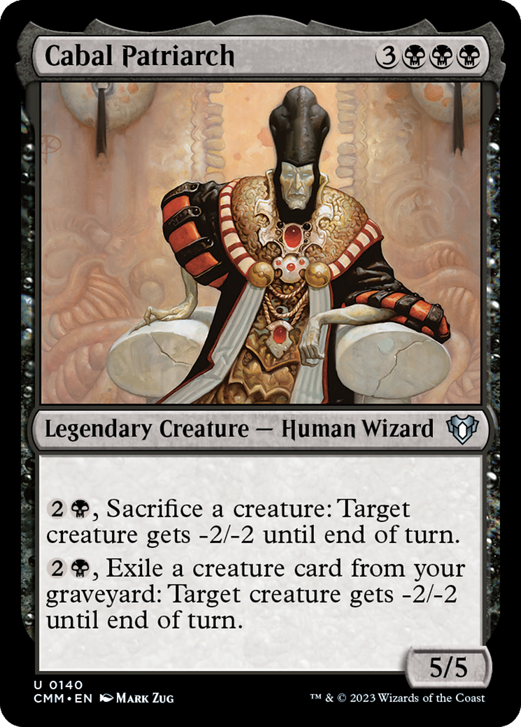 Cabal Patriarch [Commander Masters] | Good Games Morley