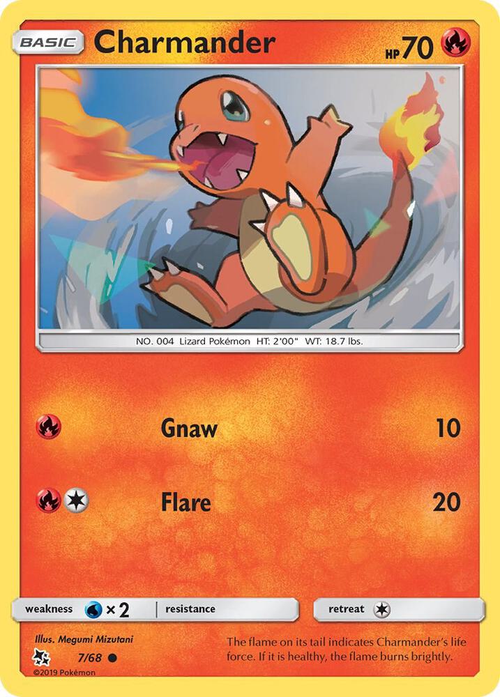 Charmander 7/68 (Hidden Fates)  | Good Games Morley