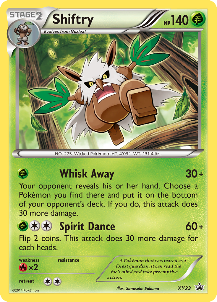 Shiftry (XY23) [XY: Black Star Promos] | Good Games Morley